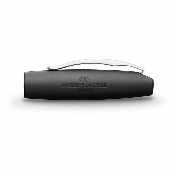 Stilou de caligrafie Faber-Castell Essentio F Finisaj mat Argintiu