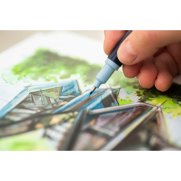 Set de Carioci Faber-Castell Goldfaber Sketch - Architecture Double 6 Piese