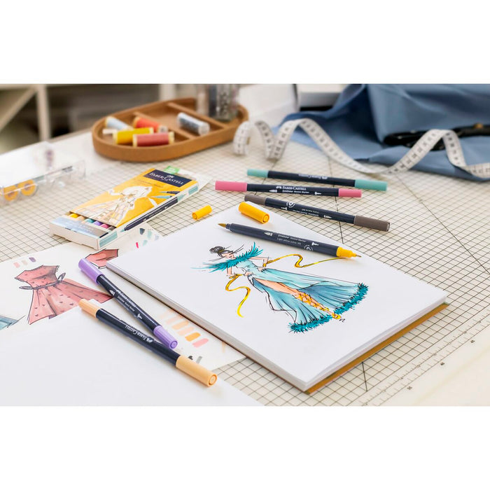 Set de Carioci Faber-Castell Goldfaber Sketch - Kawaii Double 6 Piese