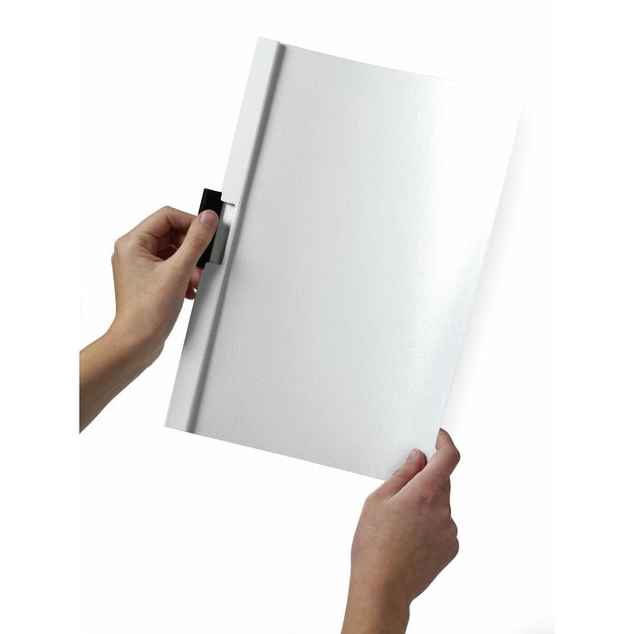 Dosar Servietă Durable Duraclip 30 Alb Transparent A4 25 Piese