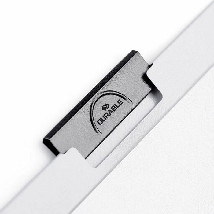 Mapă pentru Documente Durable Duraclip 60 Gri Transparent A4 25 Piese