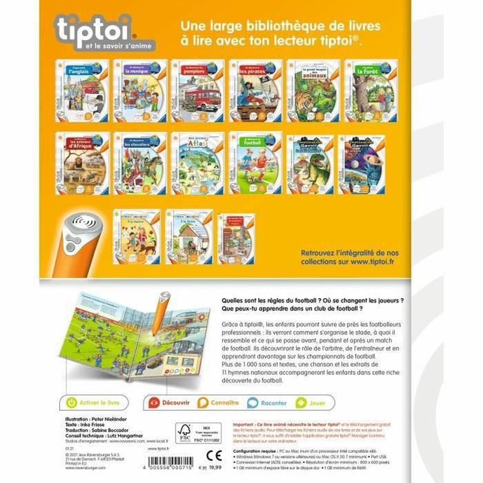 Joc Educativ Ravensburger I discover football (FR)