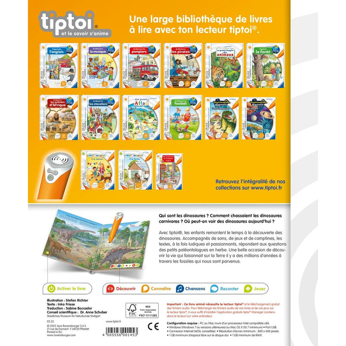 Joc Educativ Ravensburger Je decóuvre les dinosaurs (1 Piese)