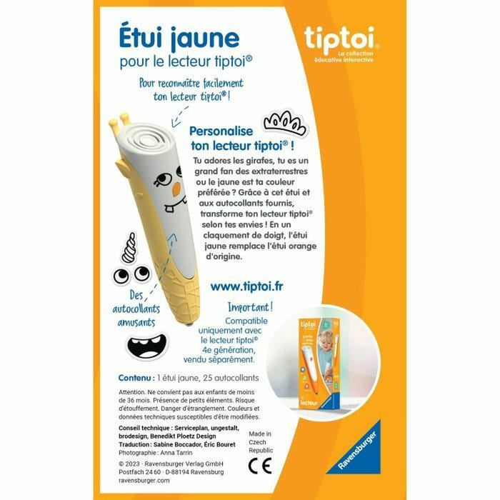 Joc Educativ Ravensburger tiptoi® Etui jaune-4005556001842 (FR)
