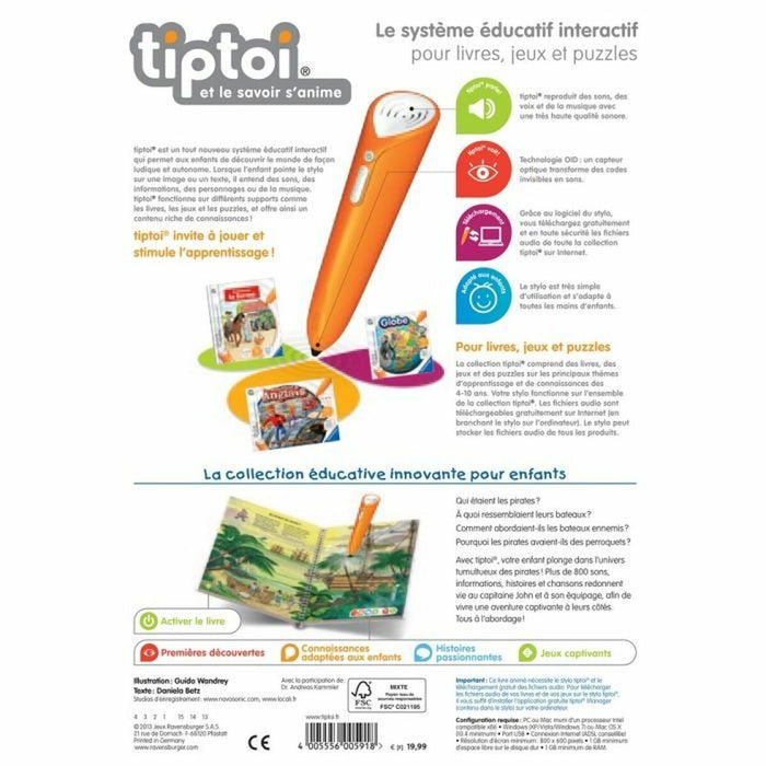 Joc Educativ Ravensburger I Discover the Life of Pirate (FR)