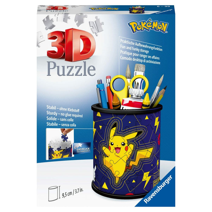 Puzzle 3D Ravensburger Iceland: Kirkjuffellsfoss  54 Piese 3D Suport pentru Creioane
