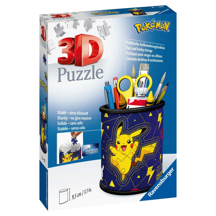 Puzzle 3D Ravensburger Iceland: Kirkjuffellsfoss  54 Piese 3D Suport pentru Creioane