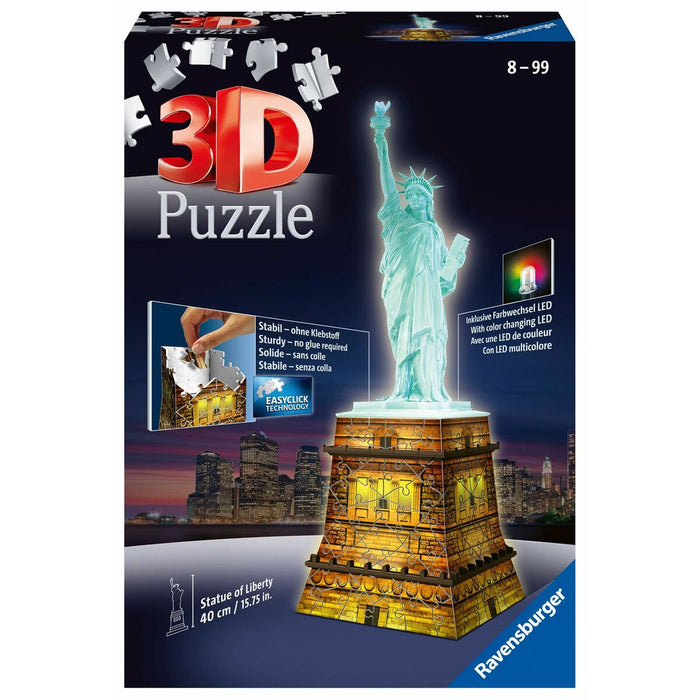 Puzzle 3D Ravensburger Iceland: Kirkjuffellsfoss  216 Piese 3D