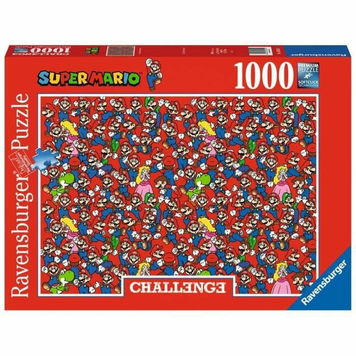Puzzle Super Mario Ravensburger 16525 Challenge 1000 Piese
