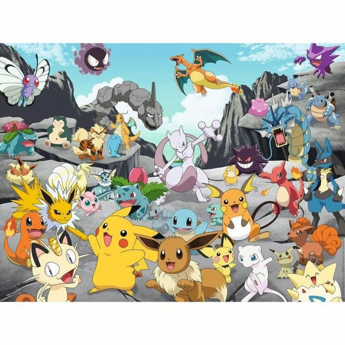 Puzzle Pokémon Classics Ravensburger 1500 Piese