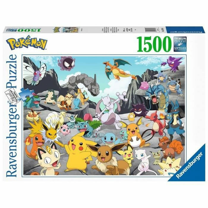 Puzzle Pokémon Classics Ravensburger 1500 Piese