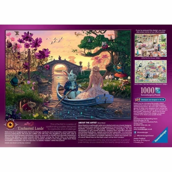Puzzle Ravensburger 16962 Enchanted Lands: Wonderland 1000 Piese