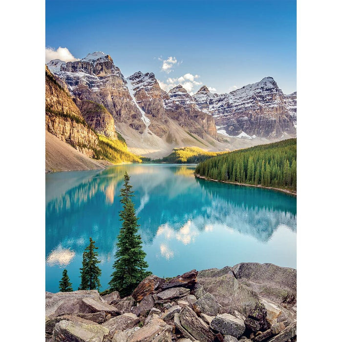 Puzzle Ravensburger Mountains & Beach 2 x 500 Piese