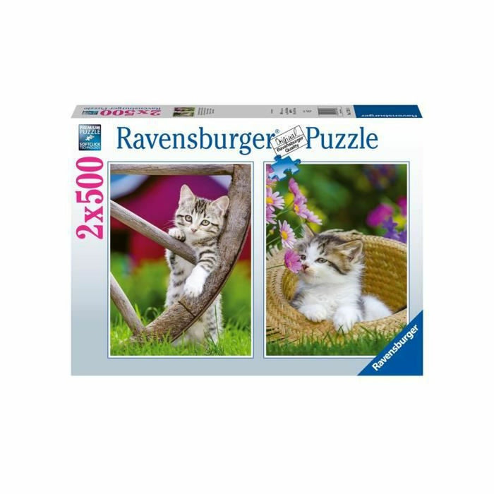 Puzzle Ravensburger Kittens 2 x 500 Piese