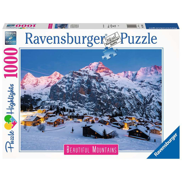 Puzzle Ravensburger 17316 The Bernese Oberland - Switzerland 1000 Piese