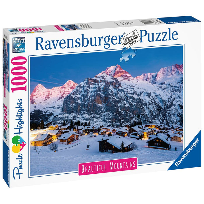 Puzzle Ravensburger 17316 The Bernese Oberland - Switzerland 1000 Piese