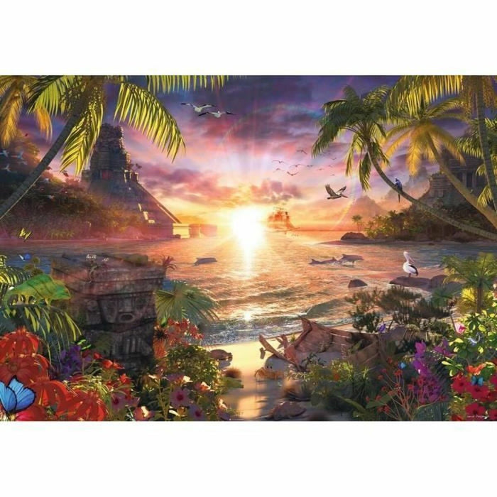 Puzzle Ravensburger 17824 Paradise Sunset 18000 Piese