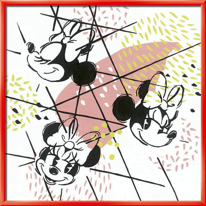 Set de pictură pe numere Ravensburger Minnie Style 20 x 20 cm