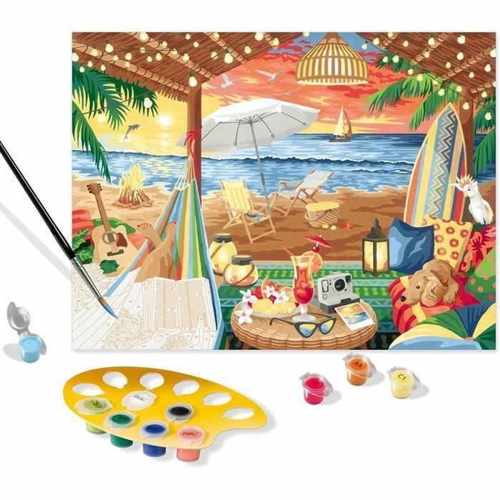 Set de Lucru Manual Ravensburger Cozy Cabana Carton