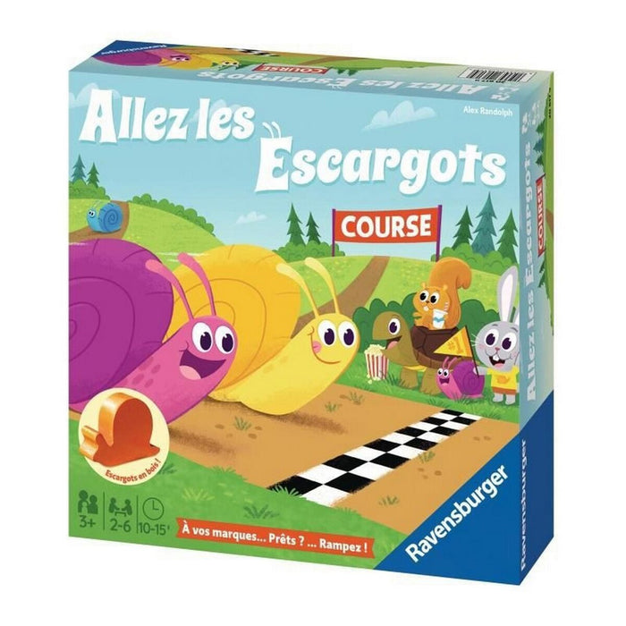 Joc Educativ Ravensburger Allez les Escargot (FR) Negru (1 Piese)