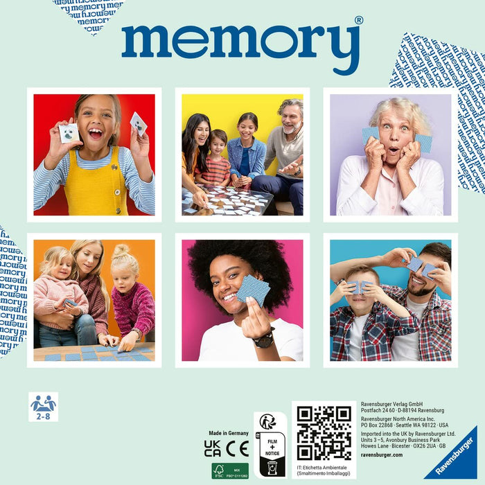 Joc Educativ Ravensburger Grand Memory - Theme: Small animals Multicolor