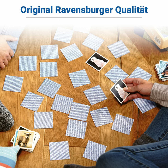 Joc Educativ Ravensburger Grand Memory - Theme: Small animals Multicolor