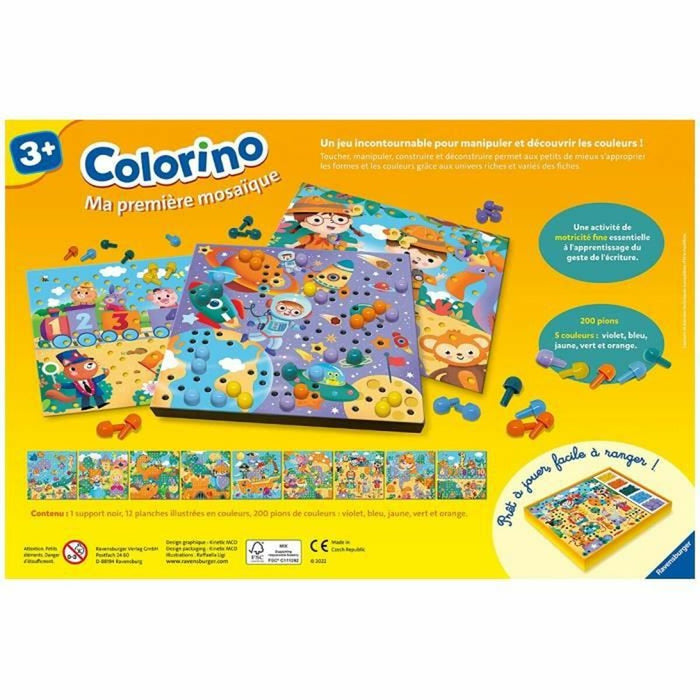 Joc de Masă Ravensburger Colorino My first mosaic (FR) (Franceză)