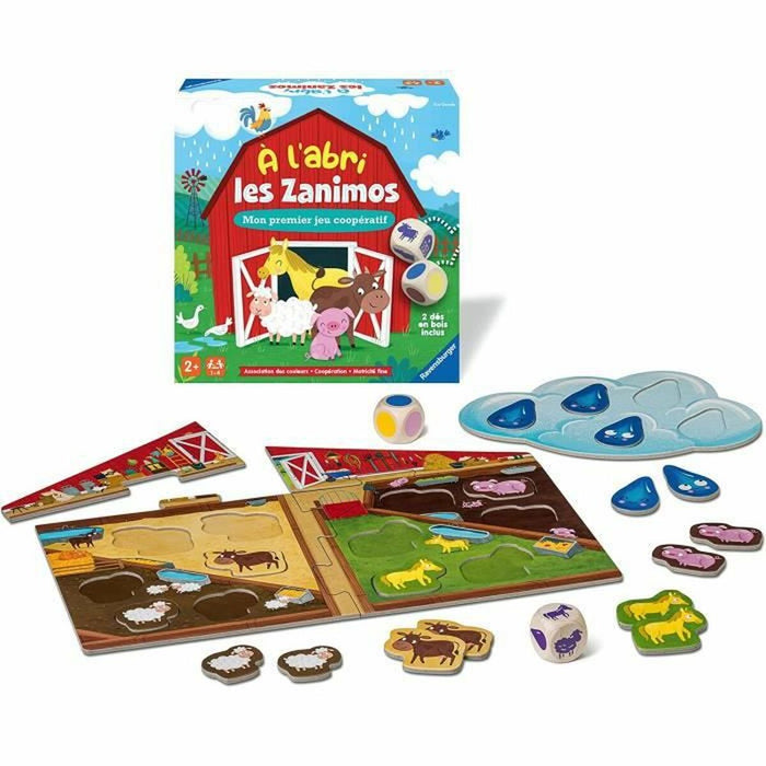 Joc Educativ Ravensburger À l'abri les Zanimos (FR) (1 Piese)