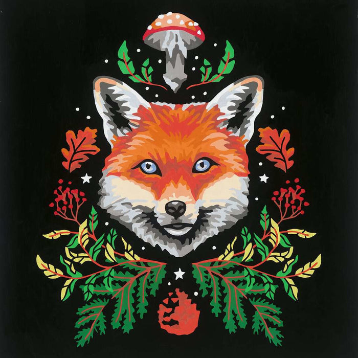 Set de pictură pe numere Ravensburger Fox 22 Piese