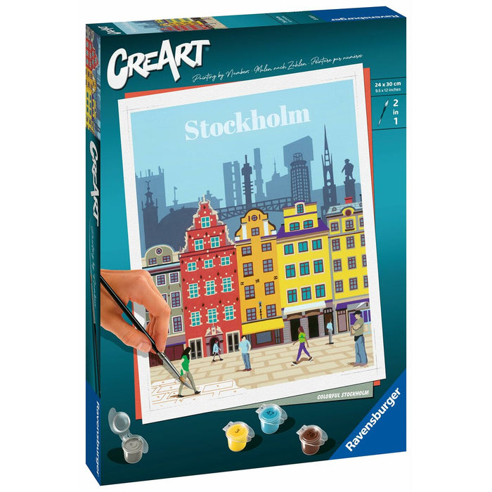 Set de pictură pe numere Ravensburger Stockholm