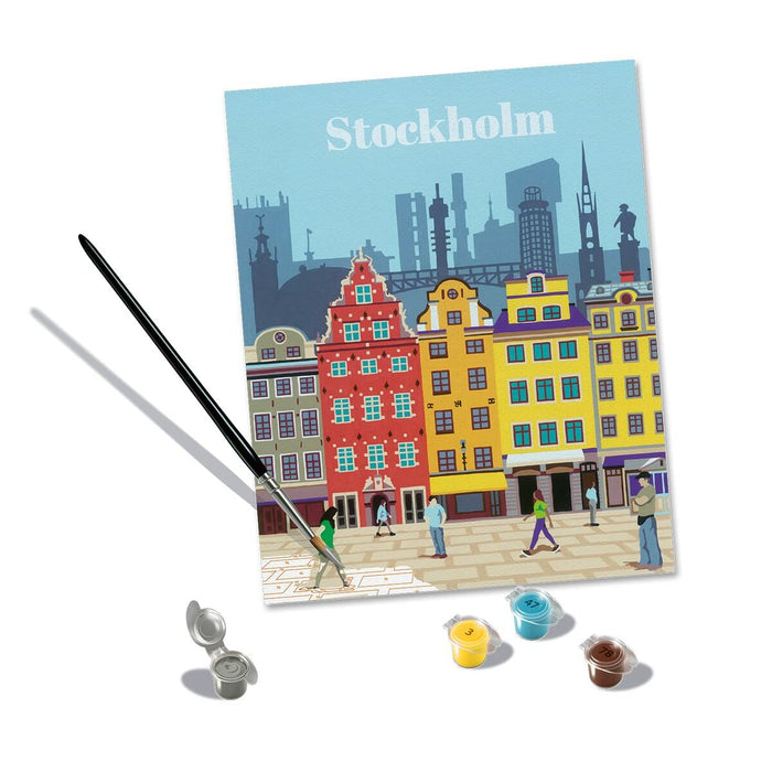 Set de pictură pe numere Ravensburger Stockholm