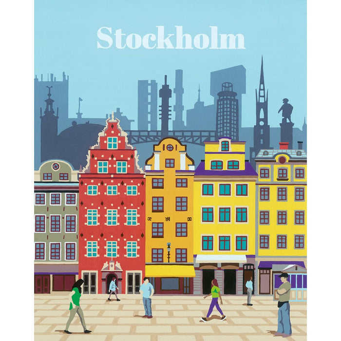 Set de pictură pe numere Ravensburger Stockholm