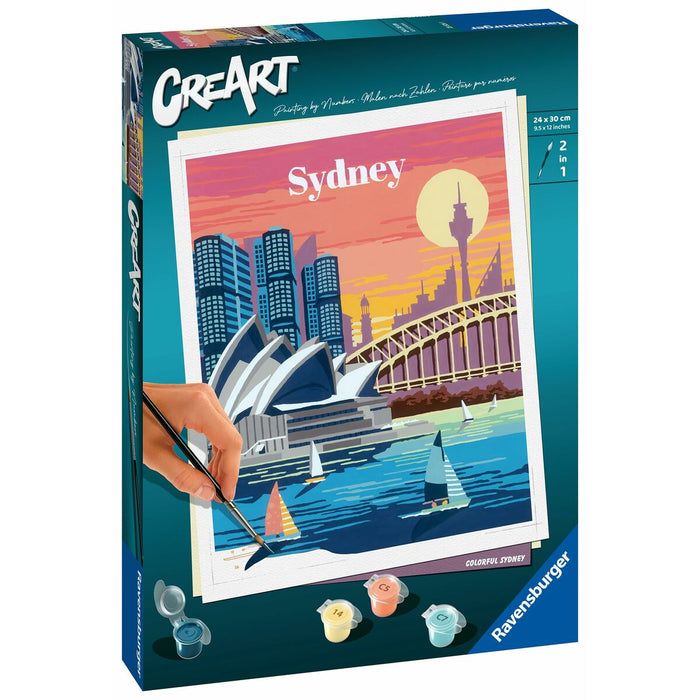 Set de pictură pe numere Ravensburger Sydney
