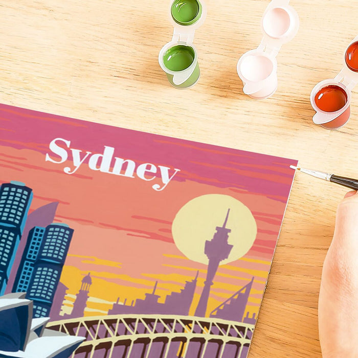 Set de pictură pe numere Ravensburger Sydney
