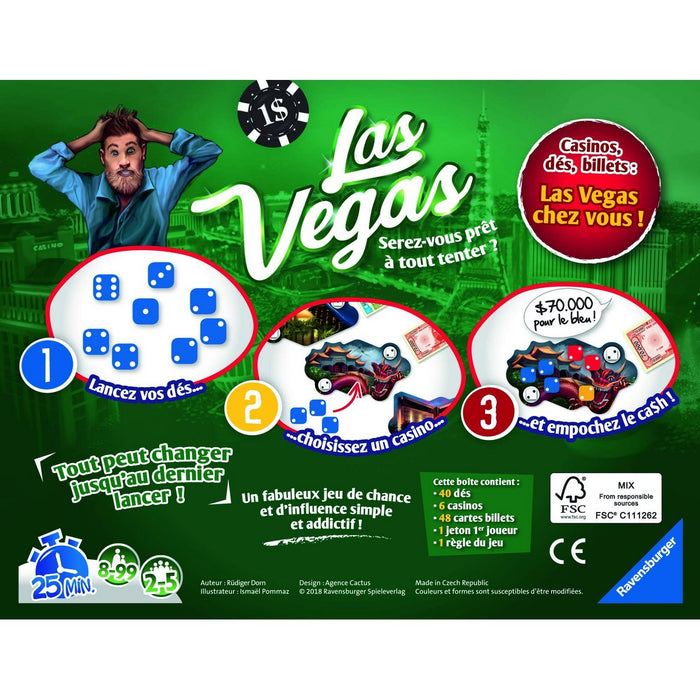 Joc de Masă Ravensburger Las Vegas FR (Franceză)