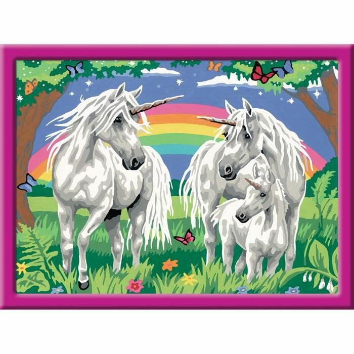 Desene pentru colorat Ravensburger In the Land of Unicorns
