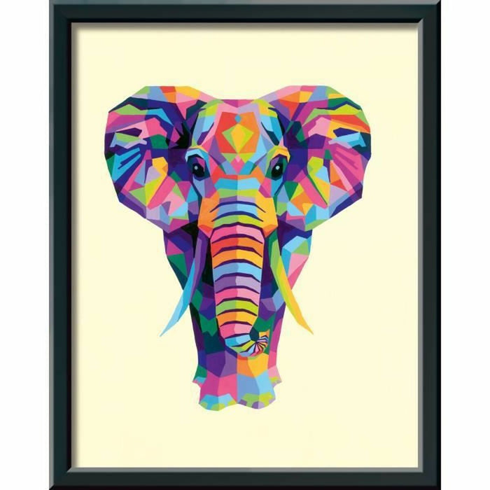 Desene pentru colorat Ravensburger CreArt Large Elephant 24 x 30 cm