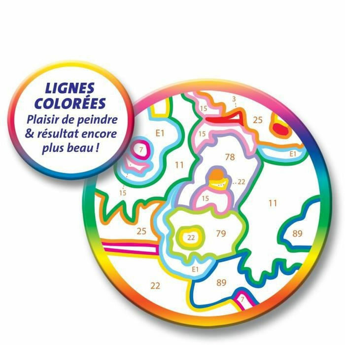 Desene pentru colorat Ravensburger CreArt Large Elephant 24 x 30 cm