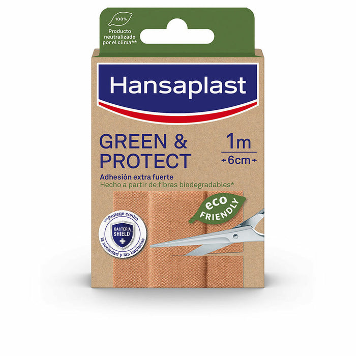 Plasturi Hansaplast Green & Protect 10 x 6 cm 10 Unități