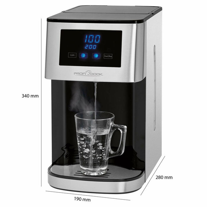 Dispenser de Apă Proficook PC-HWS 1145 Negru Oțel inoxidabil 4 L