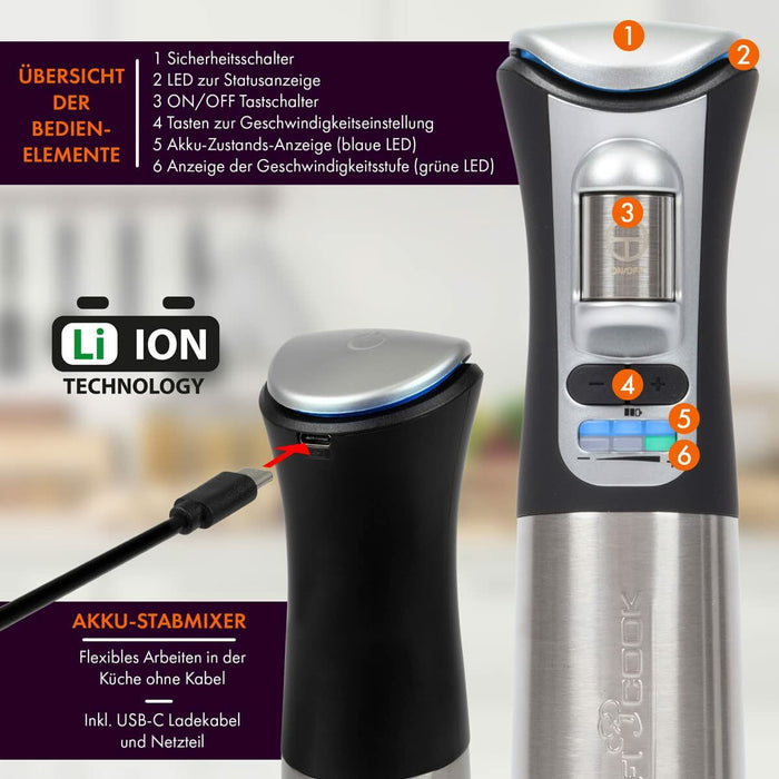 Mixer cu Pahar Proficook PC-SM 1237