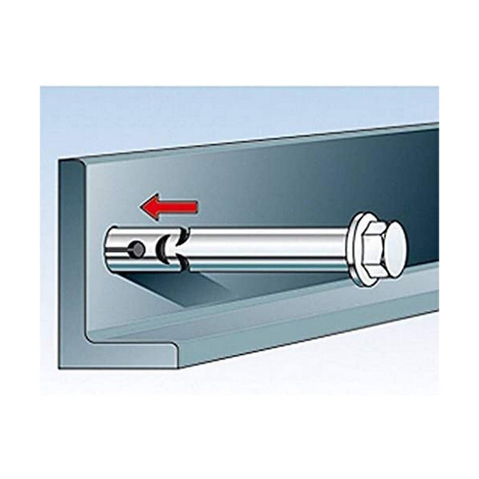 Crampoane Fischer fsl 12 t-l Oțel 10 X 100 MM  (50 Unități)