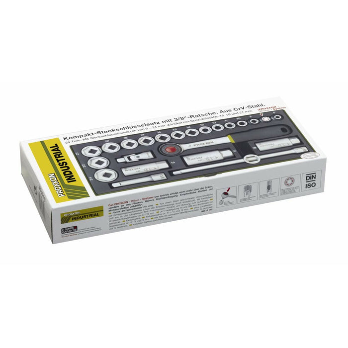 Set de prize Proxxon 23110 3/8" 24 Piese