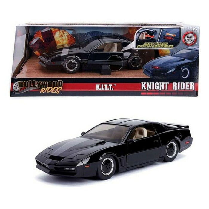 Mașină Hollywood Rides Simba Kitt Knight Rider 1:24 Negru