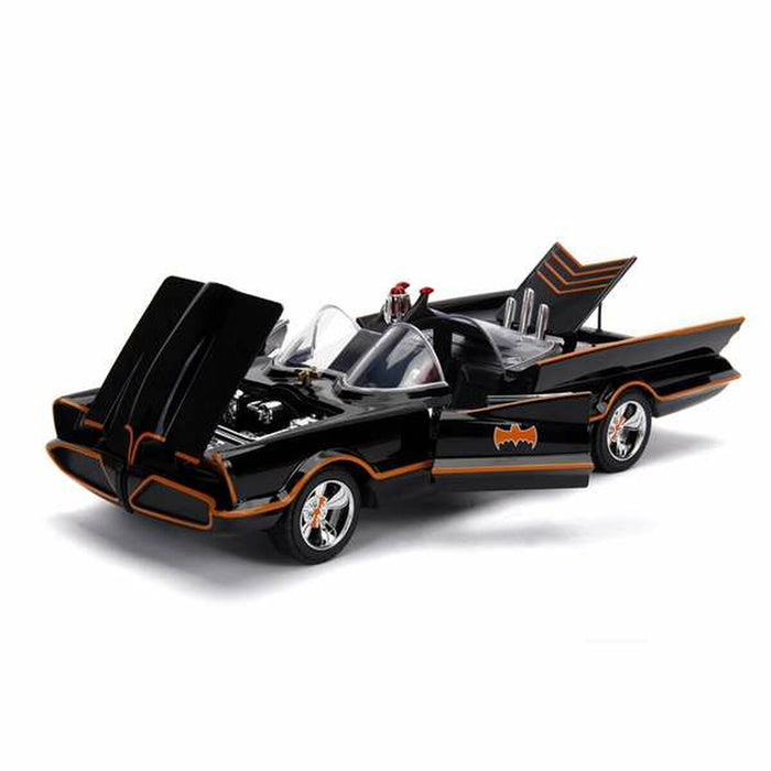 Playset Batman Batmóvil 1966 Classic 3 Piese Lumină 17 cm