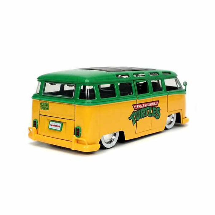 Playset Teenage Mutant Ninja Turtles Leonardo & 1962 Volkswagen Bus 2 Piese