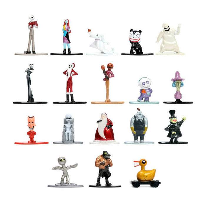 Set de figurine The Nightmare Before Christmas 4 cm 18 Piese