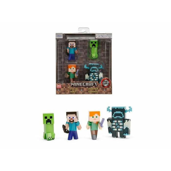 Set de figurine Minecraft 7 cm 4 Piese
