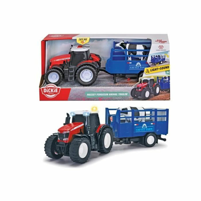 Tractor Dickie Toys Roșu