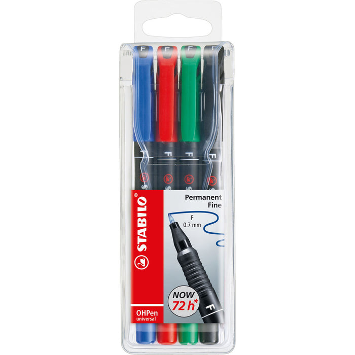 Set de Carioci Stabilo Oh Pen Multicolor 0,7 mm (5 Unități)